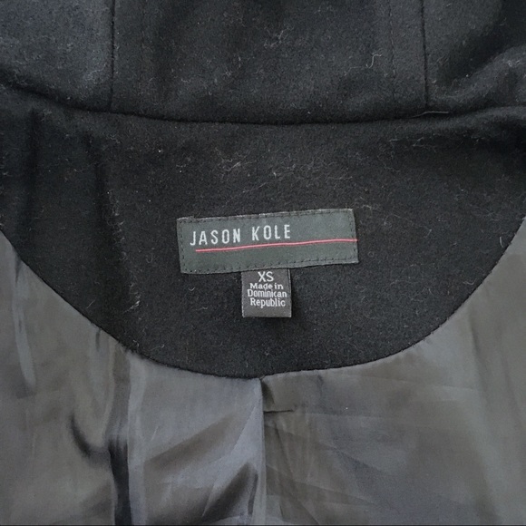 SOLD! 💚Macy’s Jason Kole Peacoat - Picture 7 of 7